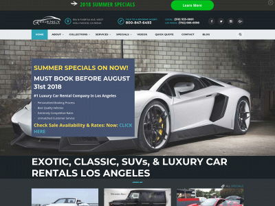 regencycarrentals.com snapshot