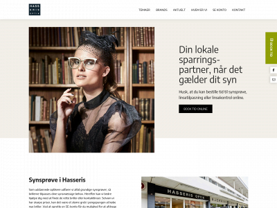 hasserisoptik.dk snapshot