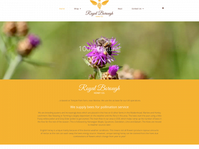 royalboroughhoney.com snapshot