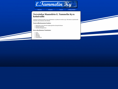 maansiirtotammelin.fi snapshot