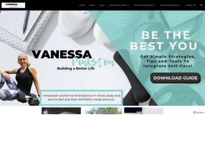 vanessapinkston.com snapshot