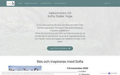 sofiadejkeyoga.se snapshot