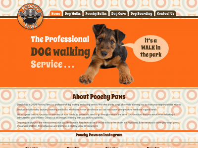 poochypaws.co.uk snapshot