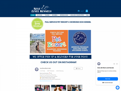 nextlevelkennels.com snapshot