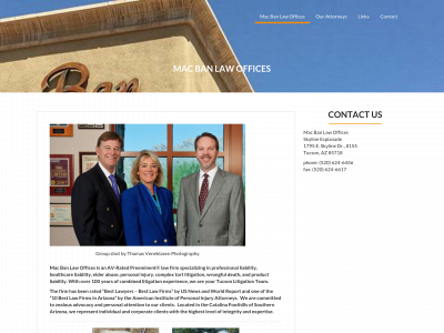 macbanlawoffices.com snapshot