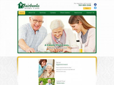 fairbankshomecare.com snapshot