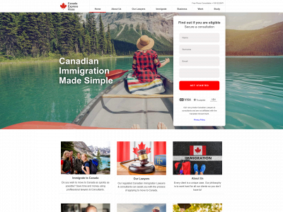 canadaexpressvisas.com snapshot