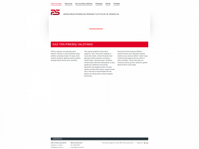 procurement.lt snapshot