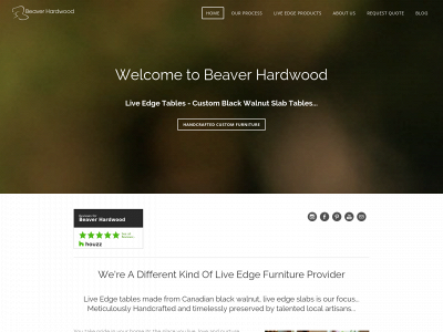 www.beaverhardwood.com snapshot