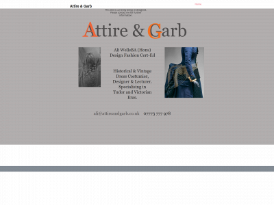 attireandgarb.co.uk snapshot
