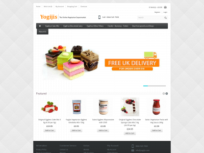 egglesscakemix.com snapshot