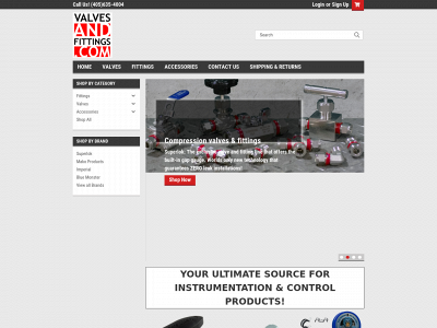 valvesandfittings.com snapshot