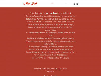 akin-simit.com snapshot
