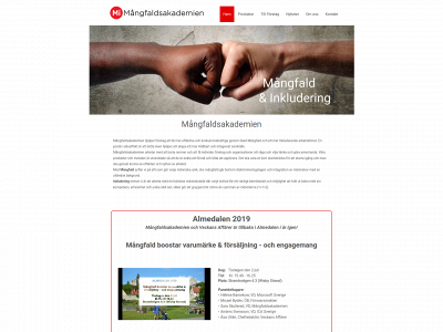 mangfaldsakademien.se snapshot