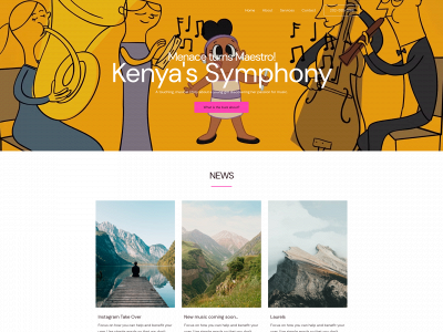 kenyassymphony.com snapshot
