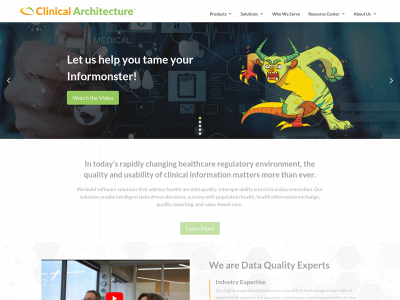 clinicalarchitecture.com snapshot