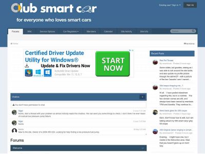 clubsmartcar.com snapshot
