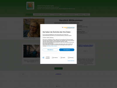 therapiemitkunst.de snapshot