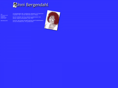 unnibergendahl.no snapshot