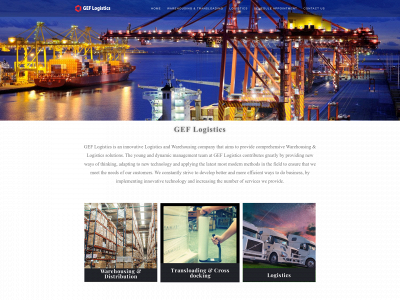 geflogistics.com snapshot