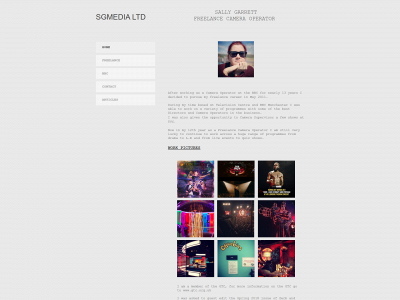 sallygarrettmedia.co.uk snapshot