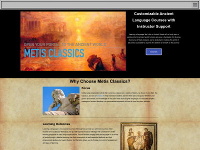 metislanguage.com snapshot