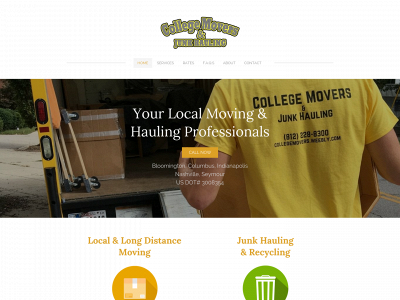 collegemoversandhauling.com snapshot