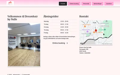dreamhairbynalle.dk snapshot