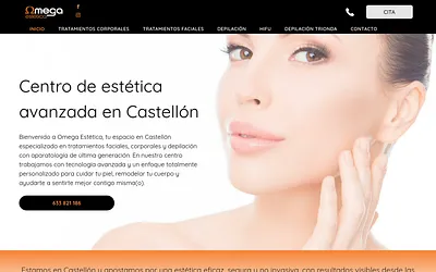 omegaestetica.com snapshot