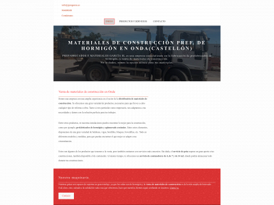 prefabricadosymaterialesgarcia.com snapshot