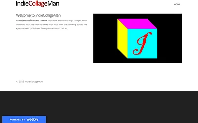 indiecollageman.weebly.com snapshot