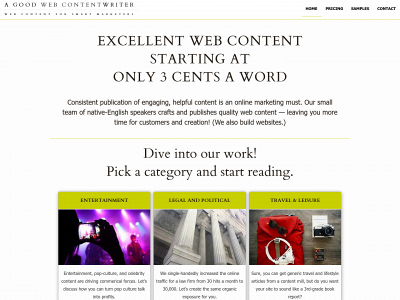 qualitywebcontent.com snapshot