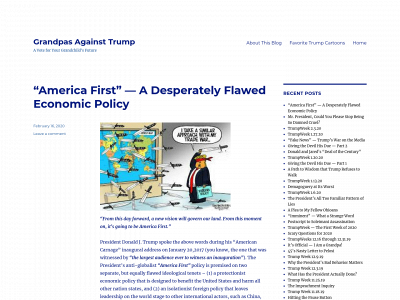 grandpasagainsttrump.com snapshot