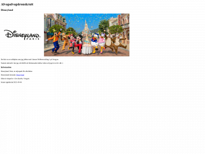alvapalvaparonskrutt.se snapshot