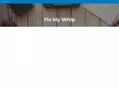 fixmywhip.ca snapshot