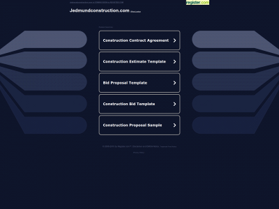 jedmundconstruction.com snapshot