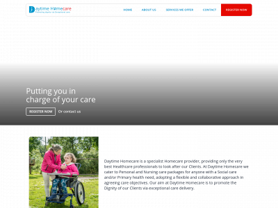 daytimehomecare.co.uk snapshot