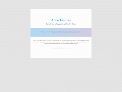annetirstrup.dk snapshot