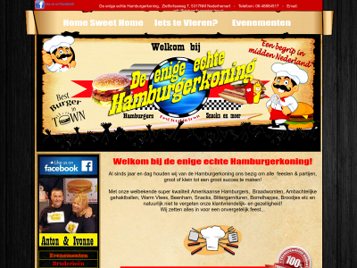 dehamburgerkoning.nl snapshot