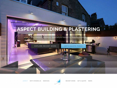 www.aspectbuilders.uk snapshot