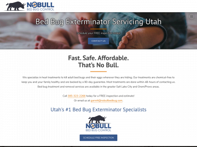 nobullbedbug.com snapshot
