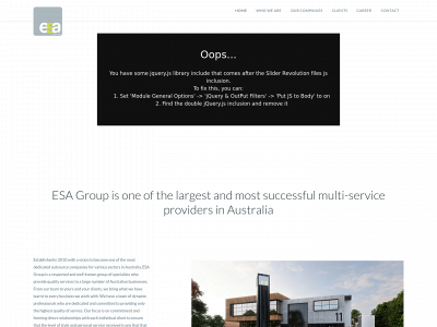esa-group.com.au snapshot