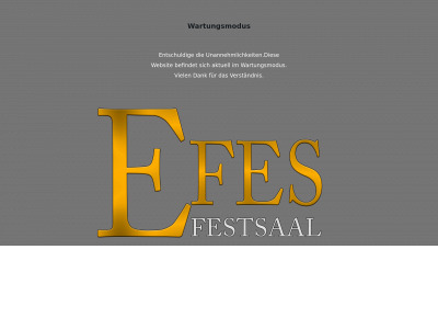 efesfestsaal.de snapshot