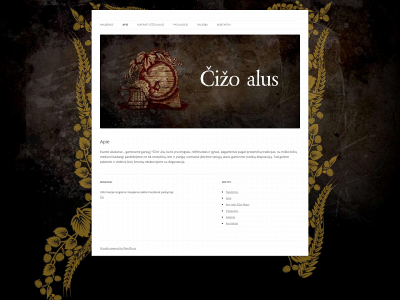cizoalus.lt snapshot