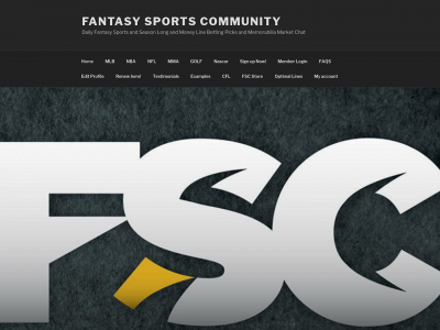fantasysportscommunity.com snapshot