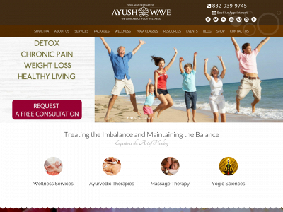 ayushwave.com snapshot