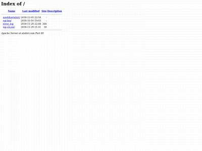 atahiri.com snapshot