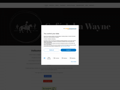 johnwayne.dk snapshot
