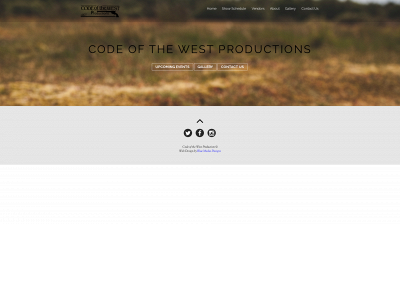 codeofthewestgunshows.com snapshot
