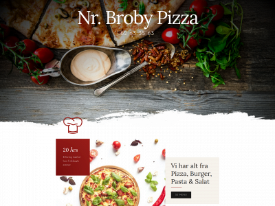 nrbrobypizzeria.dk snapshot